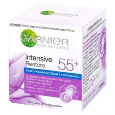 Garnier Skin Naturals Intensive Restore 55+ Krem na noc przeciwzmarszczkowy