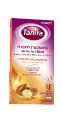 Tanita Plastry z woskiem do depilacji bikini z olejem arganowym  1 op-12szt