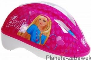 KASK BARBIE NA ROWER ROLKI DESKĘ ROZMIAR XS