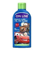 On Line Disney Cars Płyn do kšpieli i żel pod prysznic 2w1 melon  250ml