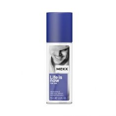 Mexx Man Life Is Now Dezodorant w szkle  75ml