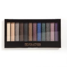 Makeup Revolution Redemption Palette 12 Zestaw cieni do powiek Hot Smoked  14g (12 kolorów)