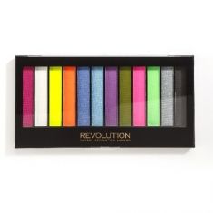 Makeup Revolution Redemption Palette 12 Zestaw cieni do powiek Acid Brights  14g (12 kolorów)