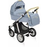 Wózek wielofunkcyjny Lupo Dotty Baby Design (Denim niebieski)