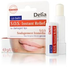 Delia Cosmetics Balsam do ust S.O.S. Instant Relief regenerujšcy  4.9g