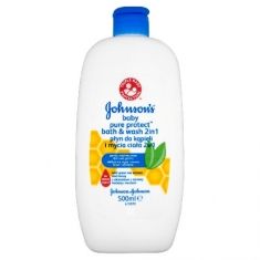 Johnson&Johnson Baby Pure Protect Płyn do kšpieli i mycia ciała 2w1  500ml