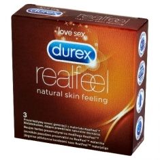 Durex Prezerwatywy Real Feel 3 szt