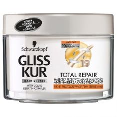 Schwarzkopf Gliss Kur Total Repair Maska do włosów suchych i zniszczonych  200ml