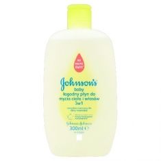 Johnson&Johnson Baby Płyn do mycia ciała i włosów 3w1 300ml