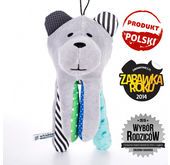 Szumiący Miś z funkcją CRYsensor Whisbear (turkus)