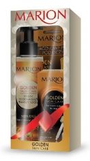Marion Gold Skin Care Zestaw prezentowy (olejek do demakijażu 150ml+serum do twarzy 20ml+platki pod