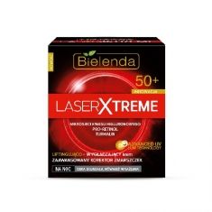 Bielenda Laser Xtreme 50+ Krem na noc liftingujšco wygładzajšcy  50ml