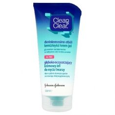 Clean&Clear Kremowy żel głęboko oczyszczajšcy do mycia twarzy  150ml