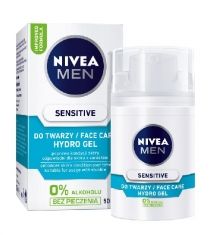 NIVEA FOR MEN Krem Hydro żel Sensitive  50ml