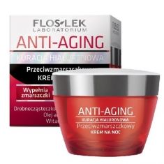 Floslek Anti Aging Kuracja Hialuronowa Krem na noc 50ml