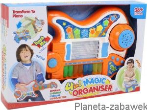 MUZYCZNA ZABAWKA : GITARA PIANINKO ,PERKUSJA ,PROJEKTOR