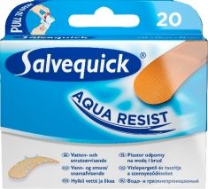 Salvequick Plastry Aqua Resist  wodoodporne  1op-20szt