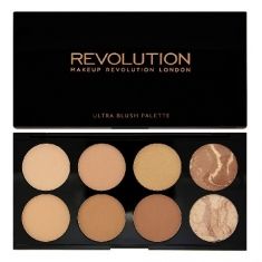 Makeup Revolution Blush Palette 8 Zestaw bronzerów i roz?wietlaczy All About Bronze  13g