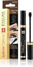 Eveline Eyebrow Corrector Korektor do brwi 5w1 Dark  9ml