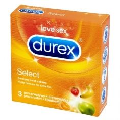 Durex Prezerwatywy Select 3 szt