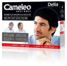 Delia Cosmetics Cameleo Odsiwiacz dla mężczyzn do włosów czarnych i ciemnego bršzu  1op