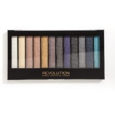 Makeup Revolution Redemption Palette 12 Zestaw cieni do powiek Day to Night  14g (12 kolorów)