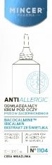 Mincer Pharma Anti Allergic Krem odmładzajšcy pod oczy do cery wrażliwej 15ml