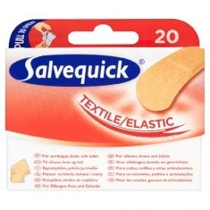 Salvequick Plastry Tekstylne elastyczne 1op-20szt