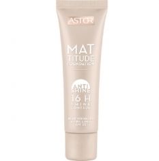 Astor Podkład matujšcy Mattitude Anti Shine 16H nr 091 Light Ivory  30ml