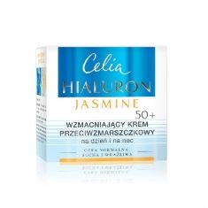 Celia Hialuron Jasmine 50+ Krem wzmacniajšcy na dzień i noc  50ml