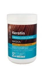Dr.Sante Keratin Hair Maska odbudowujšca do włosów łamliwych i matowych  1000ml