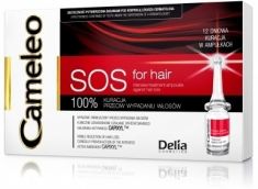 Delia Cosmetics Cameleo Kuracja przeciw wypadaniu włosów SOS  1op-12 ampułek