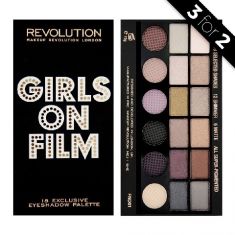 Makeup Revolution Salvation Palette 18 Zestaw cieni do powiek Girls On Film (18 kolorów) 13g