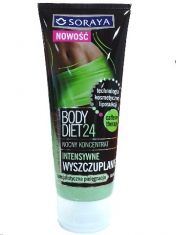 Soraya Body Diet 24 Koncentrat nocny Intensywne wyszczuplanie  200ml