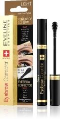 Eveline Eyebrow Corrector Korektor do brwi 5w1 Light  9ml