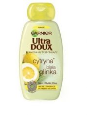 GARNIER Ultra Doux Szampon z Glinkš do włosów przetłuszczajšcych 400ml