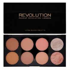 Makeup Revolution Ultra Blush Palette 8 Zestaw róży do policzków Hot Spice 13g