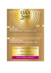 Dax Sun Samoopalacz Duo Peeling wygładzajšcy 8ml + 1 chusteczka samoopalajšca - saszetka