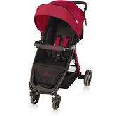 Wózek spacerowy Clever Baby Design (czerwony)