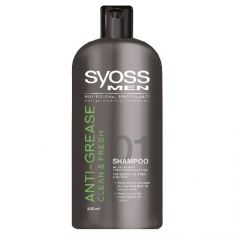 Schwarzkopf Syoss Anti-Greasse Szampon dla mężczyzn do włosów przetłuszczajšcych 500ml