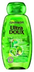 GARNIER Ultra Doux Szampon 5 Ro?lin włosy osłabione 250ml