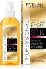 Eveline Argan & Keratin Liquid Silk Olejek do włosów 8w1  150ml