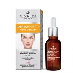 Floslek Pharma Dermo Expert White & Beauty Peeling kwasowy rozja?niajšcy na noc  30ml