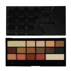 Makeup Revolution I Love Make Up Palette Zestaw cieni do powiek Chocolate Vice  22g (16 kolorów)