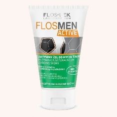 Floslek Men Active Żel do mycia twarzy