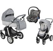 Wózek wielofunkcyjny 3w1 Lupo Dotty Baby Design + Citi GRATIS (Eco szary)