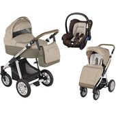 Wózek wielofunkcyjny 3w1 Lupo Dotty Baby Design + Citi GRATIS (beżowy)