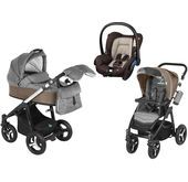 Wózek wielofunkcyjny 3w1 Lupo Husky Baby Design + Citi GRATIS (beżowy)