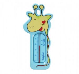 Termometr do kąpieli niebieska żyrafa