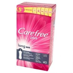 Carefree Plus Long Wkładki higieniczne 1 op.-40szt